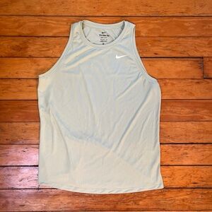 Nike Men's Light Green Tank Top